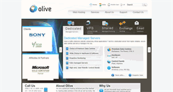 Desktop Screenshot of olivewebhosting.com
